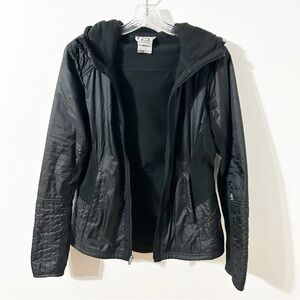 Avalanche Black Diamond Pattern Quilted Jacket Fleece Lined With Fleece Accents